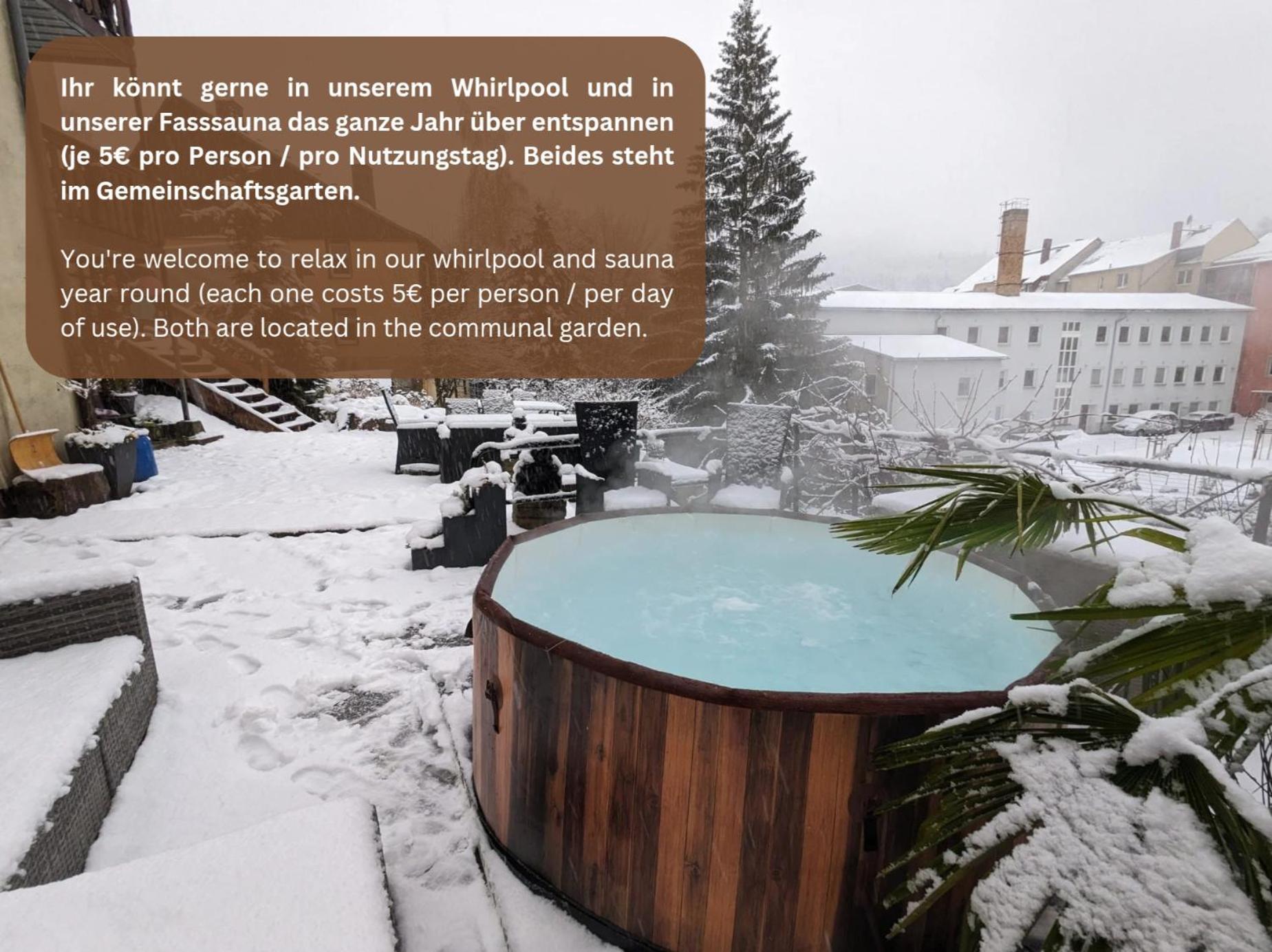 Ut - Urlaubsmagie - Urlaubstraum Mit Whirlpool, Pool & Sauna Sebnitz Bagian luar foto